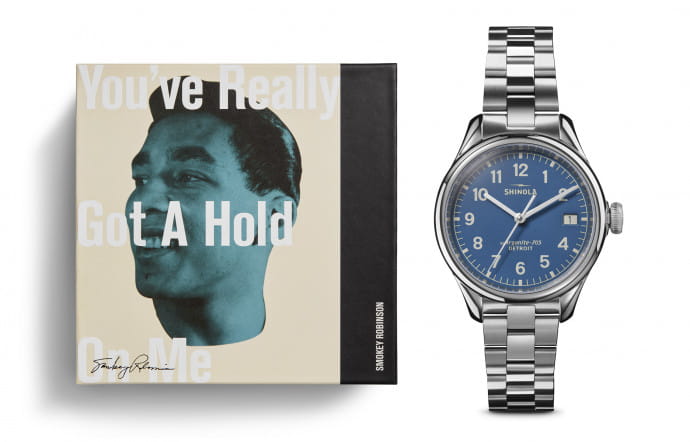 Montres : Shinola dévoile une collection en hommage à Smokey Robinson