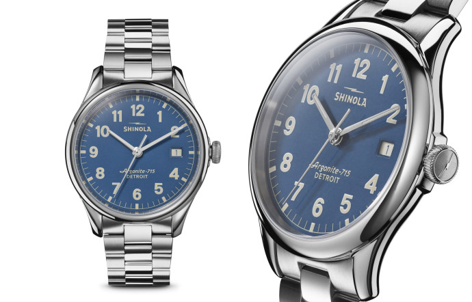 Montre Vinton Great Americans Series: Smokey Robinson 38mm, quartz Argonite-715, Shinola, 950 $.
