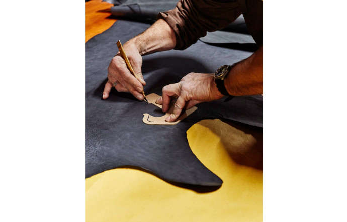 Etape de fabrication des souliers Doucal’s.