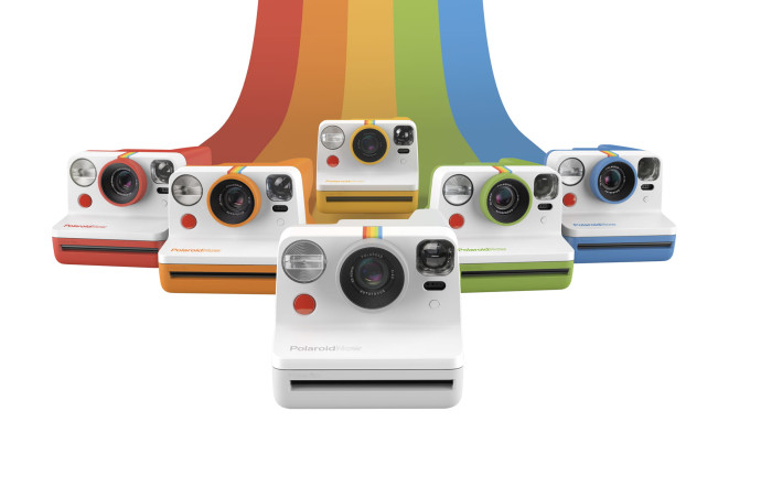 Nouvel appareil instantané Polaroid Now, 129,99 €.