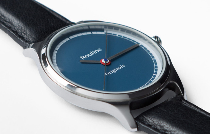Montre Originale, en 36 et 40 mm, Routine, 345 €.