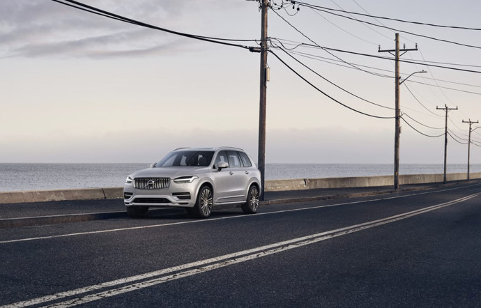 Le Volvo XC90 Recharge.