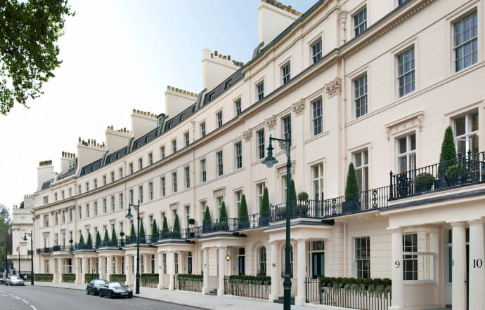 Londres : Belgravia, quartier de noblesse