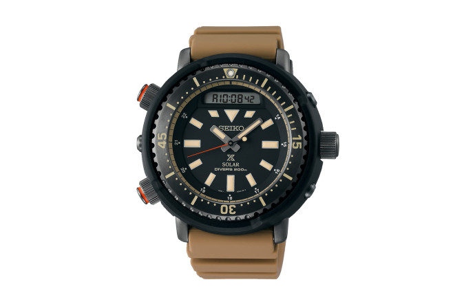 Prospex « Urban Safari » SNJ029P1, Seiko, 530 €.