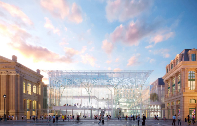 La gare du Nord devrait être remaniée à la manière d’un aéroport : zone de départs distincte des arrivées, zone de shopping sur un étage et de travel retail sur un autre… Le projet devrait être livré pour les JO de 2024.
