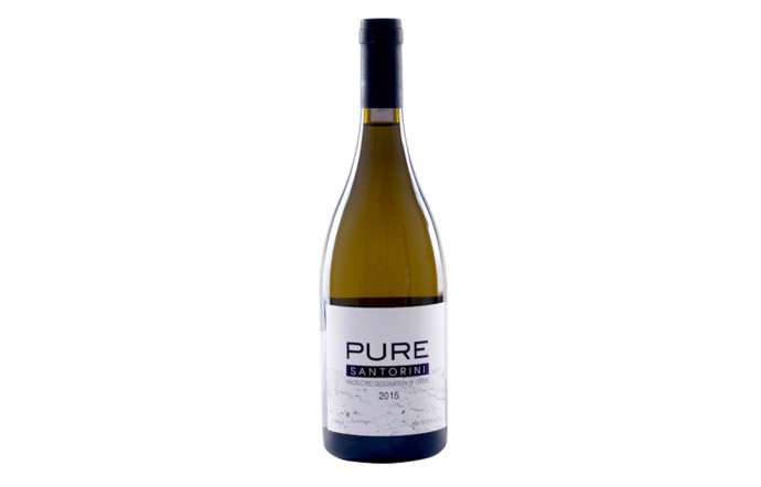 Domaine Argyros Pure Santorini 2015, Blanc. Prix : 40 €.