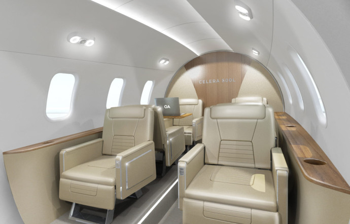 Le jet « bullet » d’Otto Aviation peut accueillir jusqu’à six passagers.