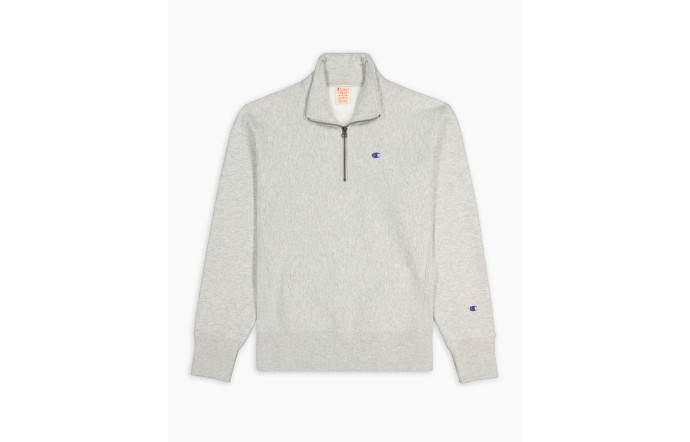 SweatShirt Zippé, Champion, 100 €.