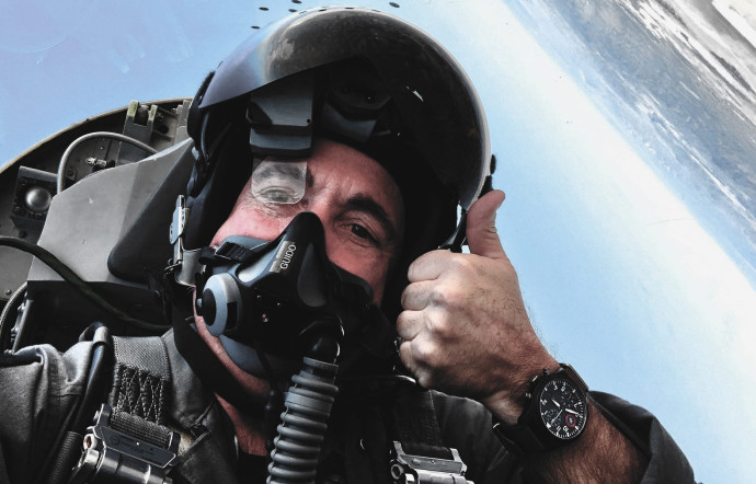 Jim DiMatteo et sa Strike Fighter Tactics Instructor.