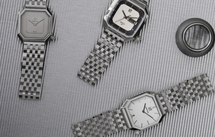 Mansart Automatique 34 mm, 1395 €, AM2 Electrique 39 mm, 745 € et Mansart Electrique 34 mm, 795 €.