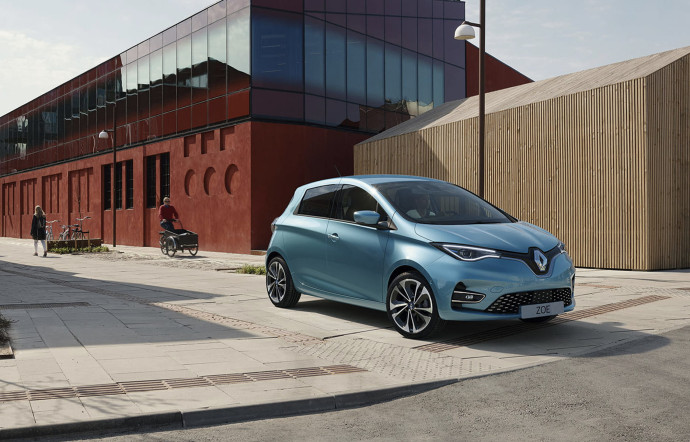 La Renault Zoe.