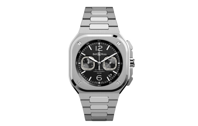 Bell & Ross BR05 Chronographe Black Steel. Prix : 5900 €.