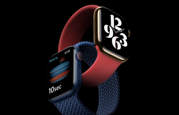Apple Watch Series 6, à partir de 429 €.