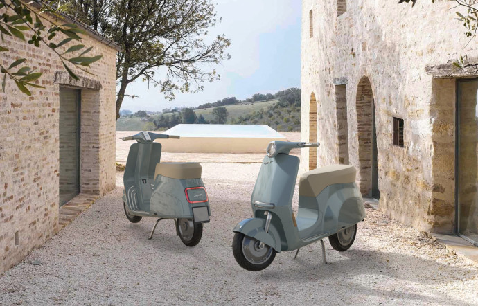 Le concept Vespa Elettra.