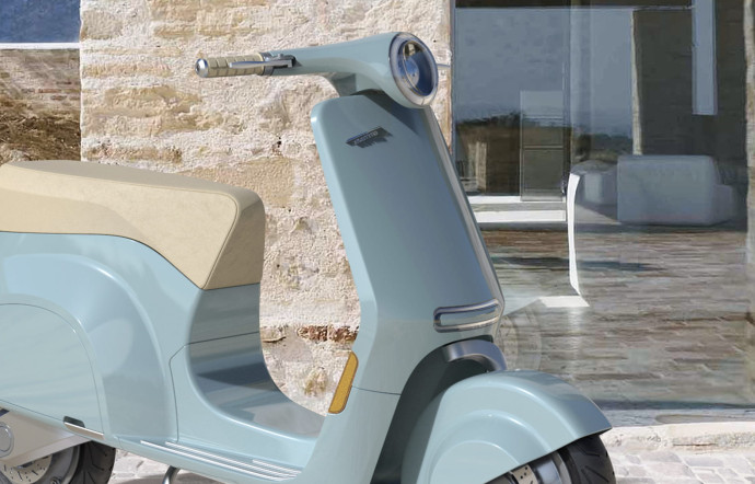 Le concept Vespa Elettra.