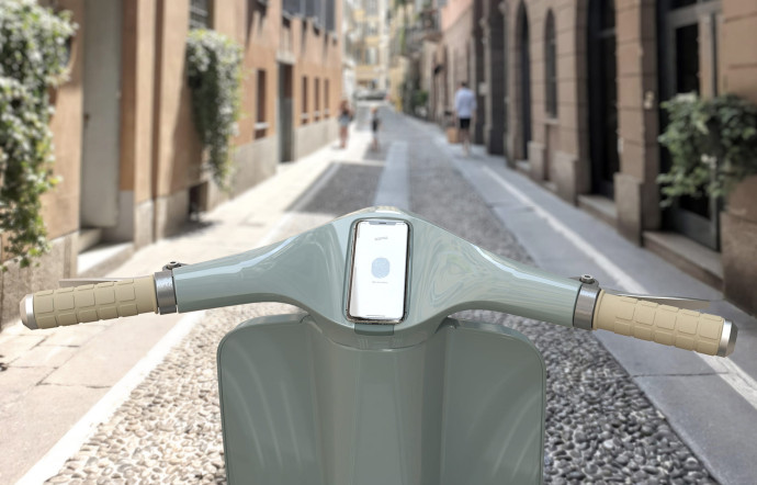 Le concept Vespa Elettra.