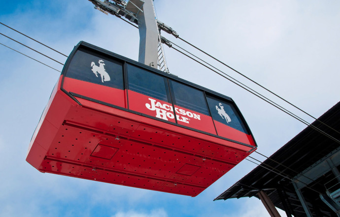Le Jackson Hole Moutain Resort, dans le Wyoming, repose sur le modèle très américain de services intégrés.