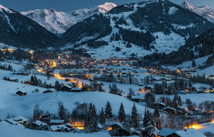 Gstaad, Suisse.