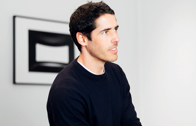 Erwan Le Louër, cofondateur de la marque parisienne de bijoux Le Gramme.