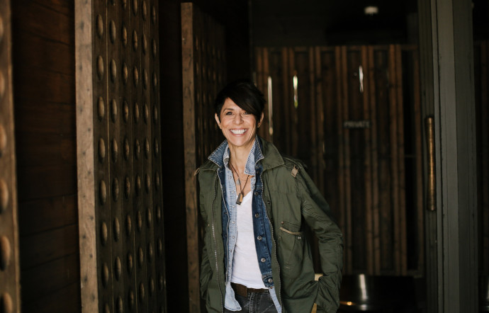 Dominique Crenn Cheffe propriétaire de l’Atelier Crenn (3 étoiles Michelin), Petit Crenn et Bar Crenn, à San Francisco.