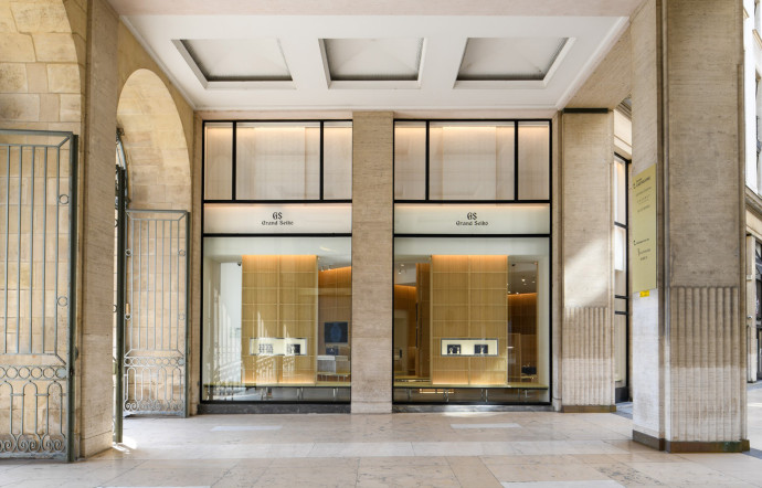 Grand Seiko Boutique Paris Vendôme.