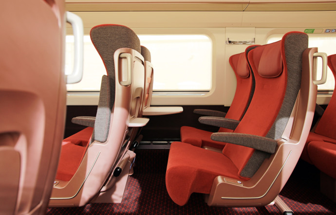 Les nouvelles rames Thalys dont le lancement est prévu en septembre 2021.