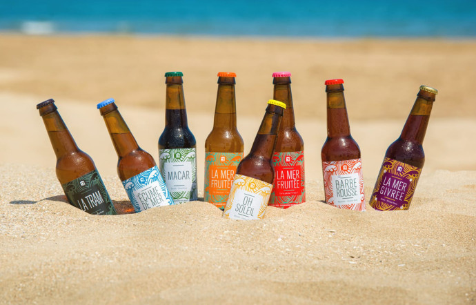 Les bières artisanales de La Mer à Boire.