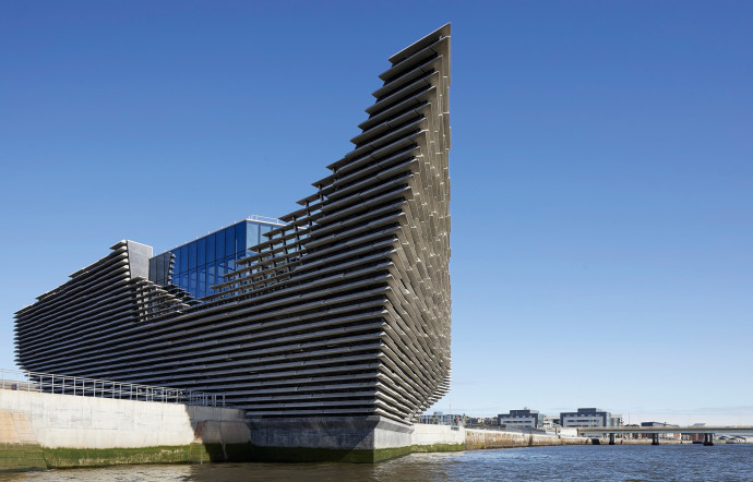 V&A Dundee par Kengo Kuma.