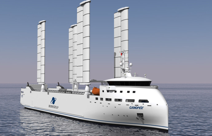 Début janvier, la construction du navire de 121 m baptisé Canopée de Zéphyr & Borée a débuté sur le chantier néerlandais Neptune.