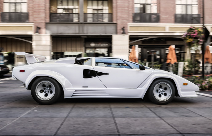 pebble beach concours elegance lamborghini countach 2021 - the good life