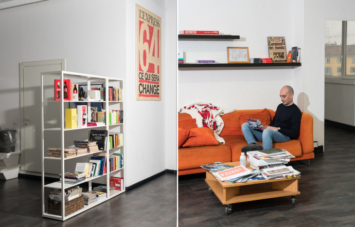 Mesures sanitaires et distanciation physique obligent, seuls Luca Sofri et son bras droit Francesco Costa (photo), 36 ans, étaient présents dans les locaux du Post. En temps normal, le journal compte 22 journalistes, la plupart âgés de 20 à 30 ans.