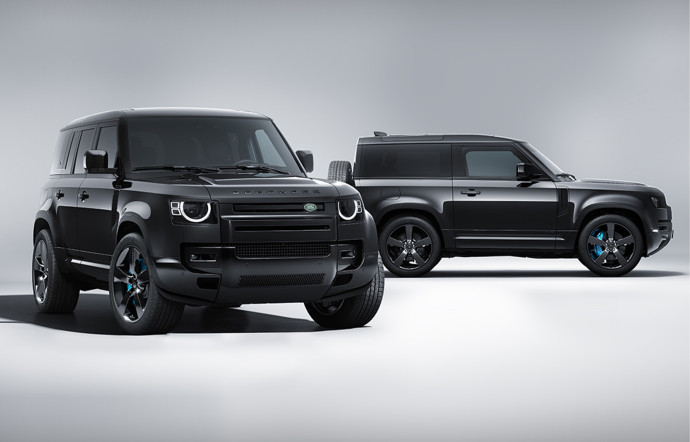 Le Land Rover Defender V8 Bond Edition.
