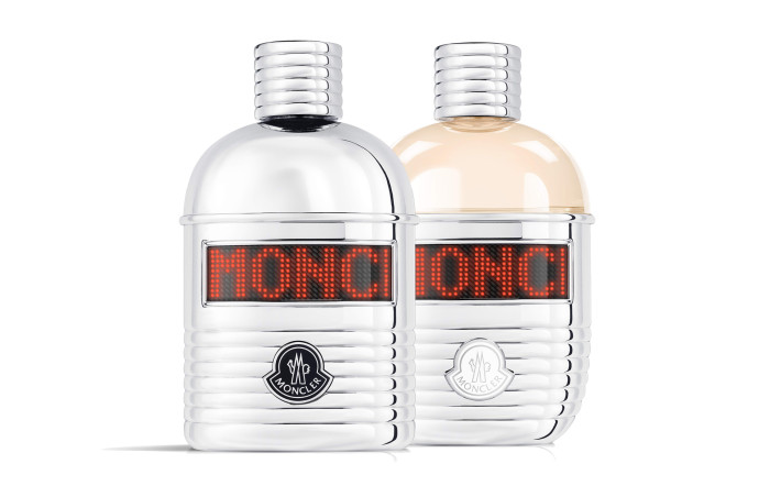 Parfums Moncler pour homme et femme, 150 ml, 180 €.