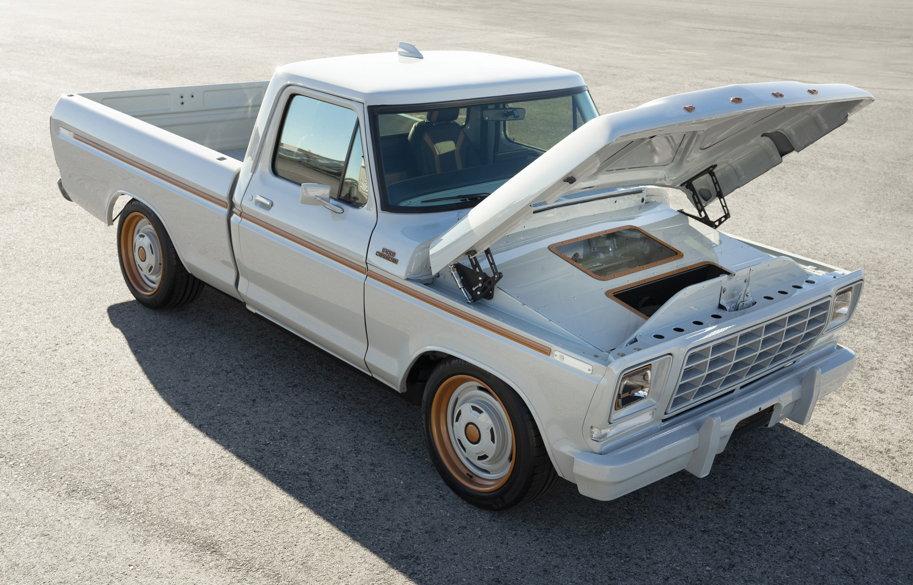 Ford F 100 eluminator concept rétrofit électrique - the good life