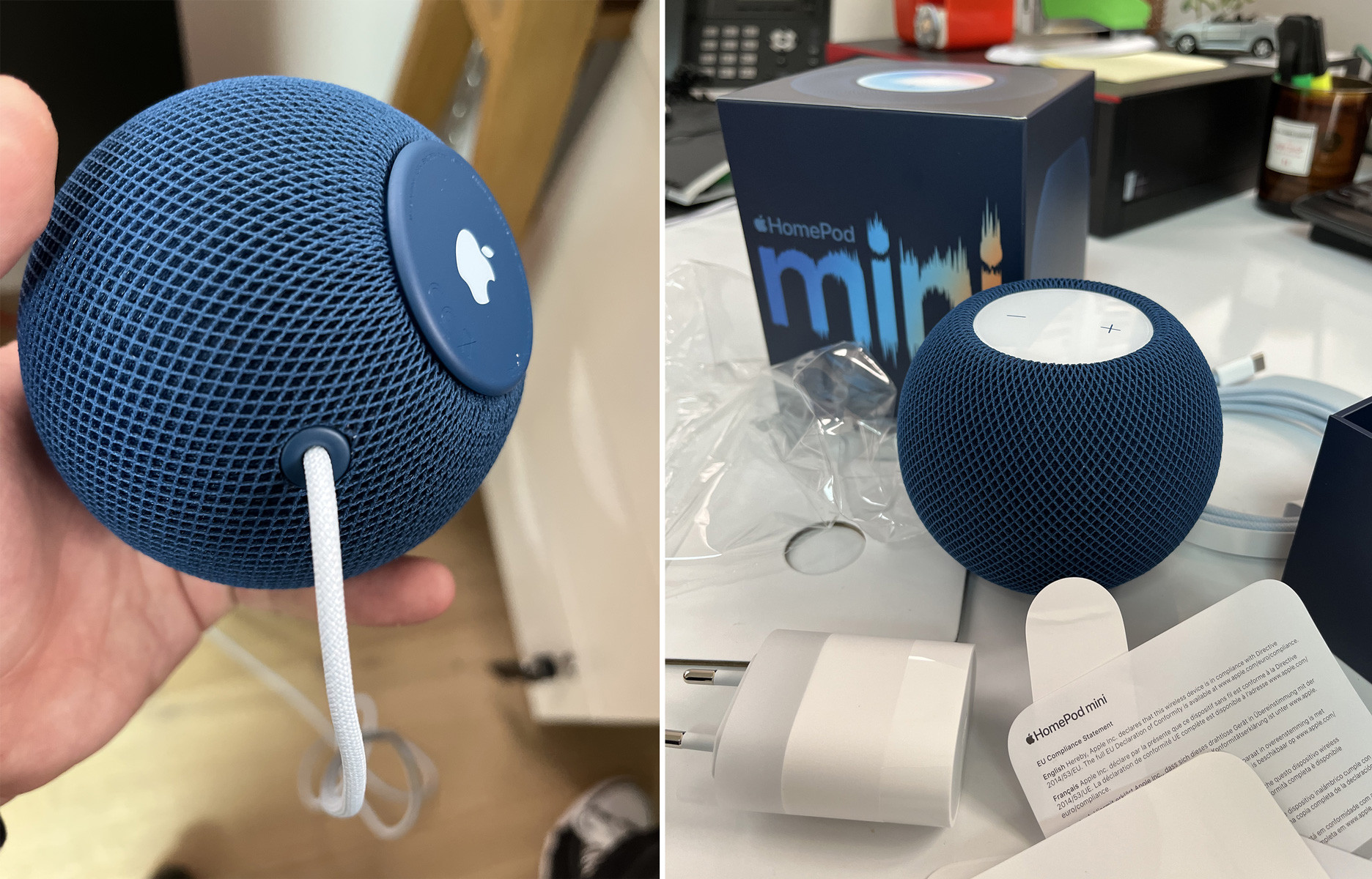 test homepod mini couleurs 2021 noël tech - the good life
