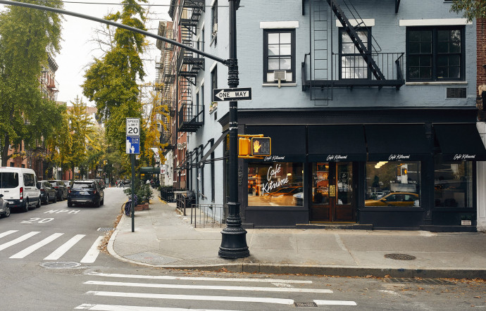 Café Kitsuné à New York.