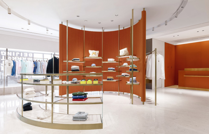 Maison Kitsuné et Café Kitsuné à Pékin.