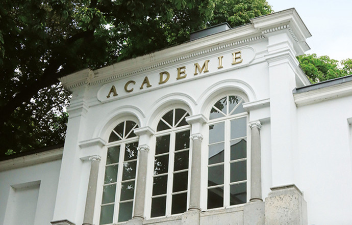 Façade du XIXème siècle du Mode Natie, le QG anversois de la mode