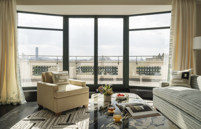 Le Cheval Blanc Paris est classé comme le 34e meilleur hôtel du monde.