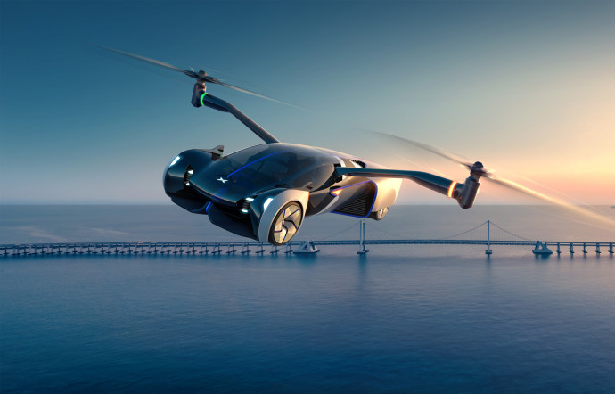 XPeng HT Aero voiture volante 2024 - The Good lIfe