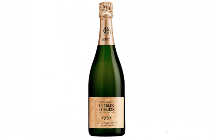 Charles Heidsieck. Type : Collection Crayères Millésime 1981. Prix : 500 €.