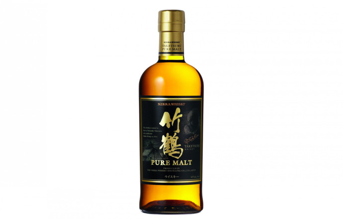Whisky Nikka, Pure Malt Taketsuru. Prix : 64 €.