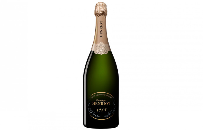 Henriot. Type : cuvée des Enchanteleurs 1959. Prix : 7 000 € (magnum).