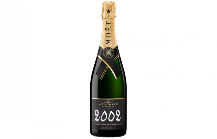 Moët & Chandon. Type : Grand Vintage Collection 2002. Prix : 120 €.