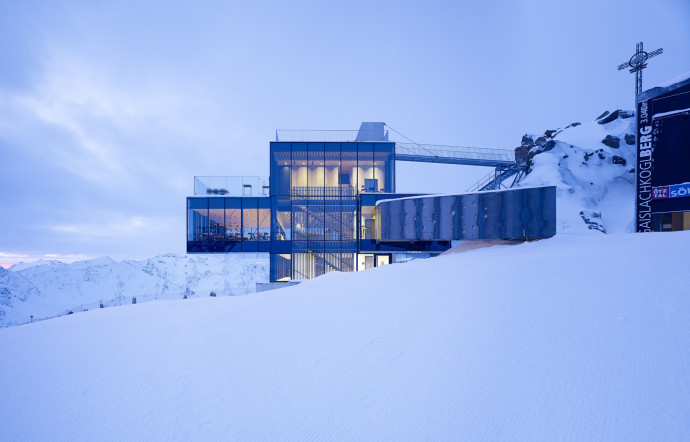 Restaurant Ice Q, Sölden (Autriche), Johann Obermoser.