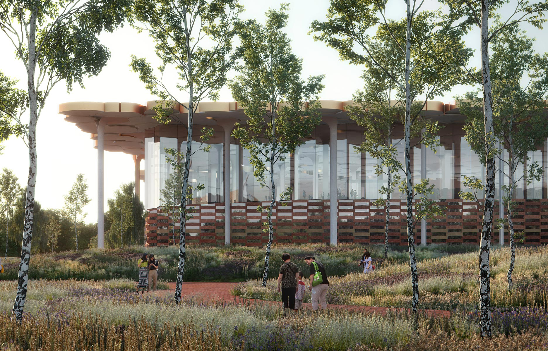 Snøhetta signe une spectaculaire bibliothèque « gingko » à Pékin architecture - the good life
