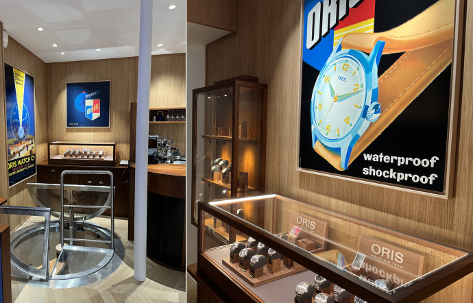 Oris, 167 boulevard Saint-Germain, Paris 6e, www.oris.ch