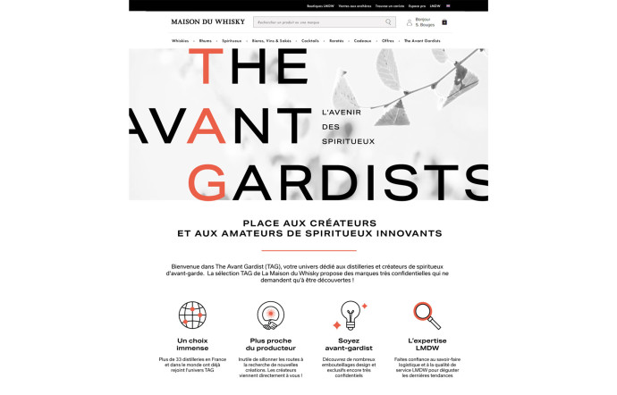 The Avant Gardists par La Maison du Whisky. www.whisky.fr/the-avant-gardists