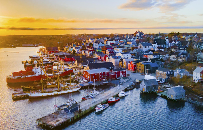 La vieille ville de Lunenburg est classée au patrimoine mondial de l’Unesco.