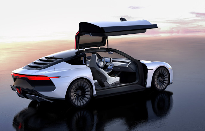 Elle est là Alpha5 la DeLorean du 21e siècle sur nos routes en 2024 - the good life